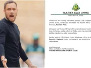 Yanga Yavunja Mkataba na Kocha Romain Folz