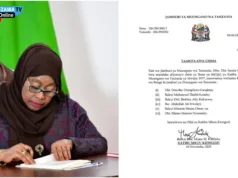 RAIS SAMIA AWATEUA WABUNGE WAPYA SITA