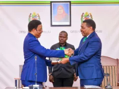 DKT. MWIGULU AKABIDHIWA OFISI RASMI