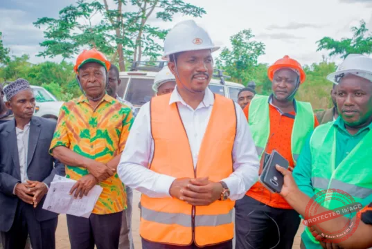 DKT.JAFO ARIDHISHWA NA KASI YA MKANDARASI MRADI WA MAJI NYANI