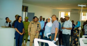 KWAGILWA AKAGUA ICU YA KISASA HANDENI MJI, KUIMARISHA HUDUMA ZA AFYA