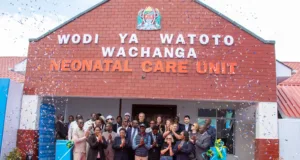 PROF. JANABI AZINDUA WODI YA WATOTO NJITI HOSPITALI YA WILAYA YA KWIMBA, MWANZA