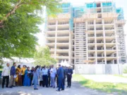 KAMATI YA BUNGE YARIDHISHWA NA KASI YA UJENZI WA JENGO LA GHOROFA 10 CBE