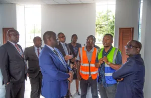 DKT. MUYUNGI ASISITIZA KASI UJENZI WA JENGO LA OMR, MTUMBA DODOMA