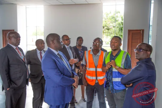 DKT. MUYUNGI ASISITIZA KASI UJENZI WA JENGO LA OMR, MTUMBA DODOMA