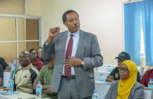 BALOZI MASILINGI APONGEZA MCHANGO WA MGODI WA DHAHABU WA GEITA KATIKA MAPATO YA SERIKALI