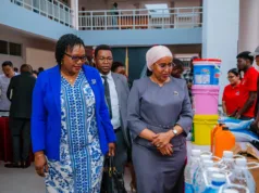 TBS WATOA VYETI NA LESENI 143 KWA WAZALISHAJI WA BIDHAA MKOANI PWANI NA KUZINDUA OFISI MPYA .