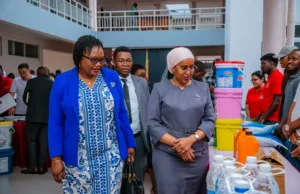 TBS WATOA VYETI NA LESENI 143 KWA WAZALISHAJI WA BIDHAA MKOANI PWANI NA KUZINDUA OFISI MPYA .