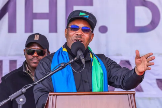 DKT. MWIGULU AAGIZA UJENZI WA BARABARA MUFINDI KUSINI, ASISITIZA AHADI ZA RAIS ZINATEKELEZWA
