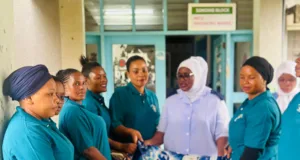 WAANDISHI WA HABARI WANAWAKE YANGA WATOA MSAADA HOSPITALI YA BOMBO