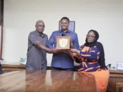 KAMISHNA JENERALI LYIMO AKABIDHIWA TUZO YA SHUKRANI