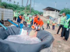 TBS KANDA MAALUM YA DAR ES SALAAM WATEKETEZA TANI 110 ZA BIDHAA ZA RANGI , MITUMBA , VYAKULA NA VIPODOZI ZISIZOKIDHI MATAKWA YA VIWANGO.