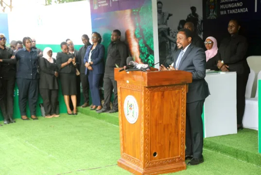 NAIBU WAZIRI KWAGILWA AZINDUA MAONESHO YA MAZINGIRA