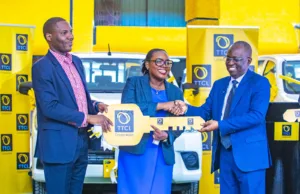 TTCL YAENDELEA KUWEKEZA KATIKA VITENDEA KAZI, YAKABIDHI MAGARI SITA