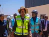 RC SENYAMULE ARIDHISHWA HALI YA UJENZI UWANJA MPYA WA MPIRA NZUGUNI JIJINI DODOMA.