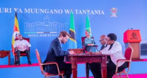 RAIS SAMIA,MUSEVEN WASHUHUDIA MAKUBALIANO YA TRILIONI 56 KUIFANYA TANGA KITUO KIKUU CHA NISHATI YA MAFUTA