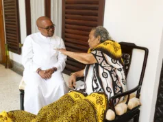 WAZIRI KIKWETE AMJULIA HALI MAMA KARUME, APELEKA SALAMU ZA RAIS SAMIA