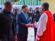 WAZIRI MKUU AMWAKILISHA RAIS DKT. SAMIA KATIKA KUWEKWA WAKFU KWA ASKOFU LUNDU